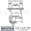 Bristan Sail Bath Filler Dimensions